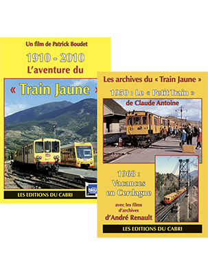 [328616] Lot de 2 DVD. Le train jaune